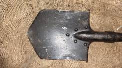 Пехотная лопата МПЛ 50 1941 год на заклепках с хомутом. Оригинал.