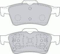 Колодки дисковые з.\ Opel Vectra C, Nissan Primera, Renault Laguna 01>