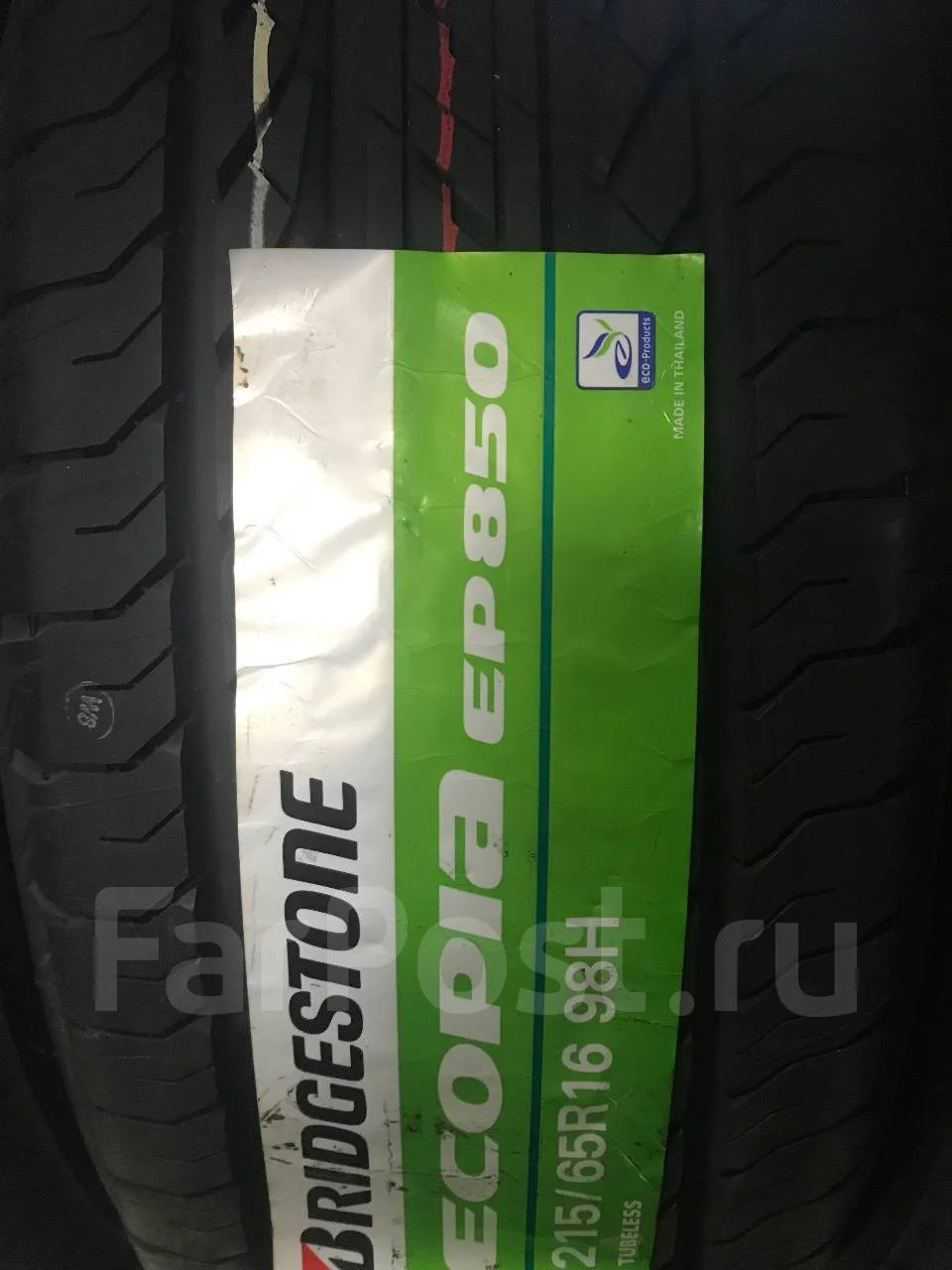 Шина bridgestone ecopia ep850 215 65 r16 98h характеристики