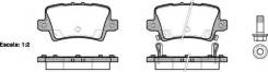 Колодки дисковые з.\ Honda Civic VII 1.3i/1.4/1.8i/2.2CDTi 06>