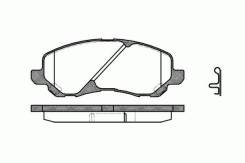 Колодки дисковые п.\ Mitsubishi Eclipse 01>