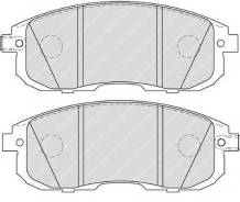 Колодки дисковые п.\ Nissan Tiida 1.6/1.8/1.5DCi 07>