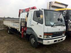 Mitsubishi Fuso. Бортовой грузовик с манипулятором, 8 200 куб. см., 5 000 кг.