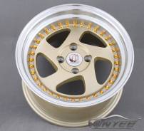 Rotiform. 8.0x15", 4x100.00, 4x114.30, ET25, ЦО 73,1 мм. Под заказ