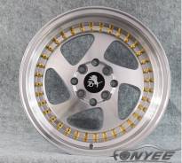 Rotiform. 8.0x15", 4x100.00, 4x114.30, ET20, ЦО 73,1 мм. Под заказ