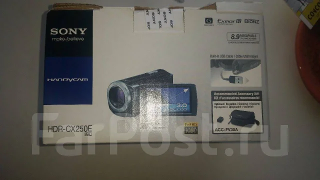 Sony HDR-CX250E. 8 - 8.9 ��, � ���������� ����