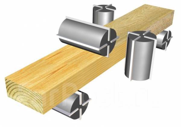 Строгание досок, бруса, калибровка на 4-х стороннем станке - Плотницкие ...