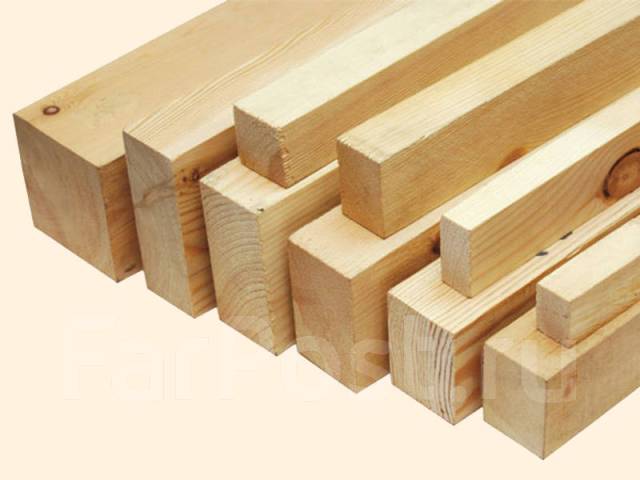 Строгание досок, бруса, калибровка на 4-х стороннем станке во Владивостоке