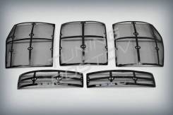 Накладка на решетку бампера. Toyota Land Cruiser, URJ200, URJ202, URJ202W, VDJ200