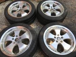ASA Wheels. 8.0/9.0x17, 5x114.30, ET35/38, ЦО 73,1 мм.
