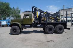 Краз 255. КрАЗ 255 сортиментовоз с гироманипулятором, 14 860 куб. см., 10 000 кг.