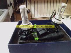 Лампочка диодные X3 HB4 9006 6000lm 50W диод лампа LED. Mitsubishi: Eclipse, Sigma, ASX, i, Diamante, Delica D:5, Delica, Pajero Sport, Dion, GTO, ek...