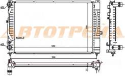 Радиатор AUDI A4/S4 1.6/1.8/1.8T/1.9TD 94-00/AUDI A6/S6 1.9TD 97-04/VW PASSAT B5+ 1.6/1.8T/1.9TD/2.0