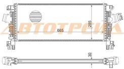 ST-1302148 SAT Радиатор интеркулера CHEVROLET CRUZE/OPEL ASTRA J 09- A/T
