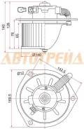 Мотор отопителя салона MITSUBISHI CANTER FE5/FE6 94-01/HINO DUTRO XZU4## /TY DYNA XZU4##/7##/6# 24V