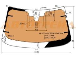Стекло лобовое с обогревом в клей land rover discovery sport (l550) 15-, переднее