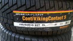 Continental ContiVikingContact 5. Зимние, без шипов, 2012 год, без износа, 4 шт