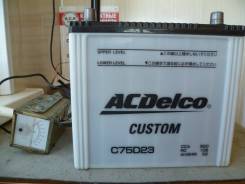 Acdelco. 75 А.ч., левое крепление, производство Япония