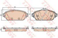 Колодка тормозная. Mercedes-Benz: C-Class, E-Class, CL-Class, CLK-Class, CLA-Class Двигатели: M, 133, DE, 20, AL, 270, 16, 156, E63, 273, KE55, 275, E...