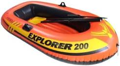 Intex Explorer. длина 1,85 м., двигатель без двигателя