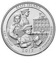США 39-й парк Эллис (монумент острова Эллис). 2017. Двор P или D