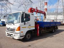 Hino 500. Продаётся манипулятор Fukurawa UNIC V500 на шасси HINO 500, 7 684 куб. см., 5 440 кг.
