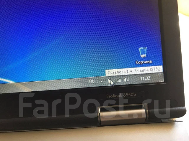 HP ProBook 6550b. 15.6", 2,4����, ��� 4 ��, ���� 320���, WiFi: 1, Bluetooth: 1, ����������� �� 2��. ����