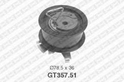 Ролик GT357.51 нат. ГРМ\Audi A2/A3/A4.VW Bora/Golf 1.4-2.0TDI 00>