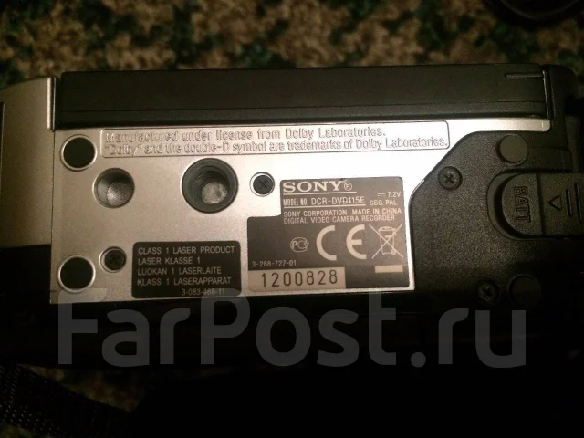 Sony DCR-DVD115E ����