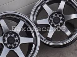 RAYS VOLK RACING TE37. 7.0x16, 4x98.00, 4x100.00, ET30, ЦО 73,1 мм.