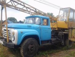 ЗИЛ 431410. Зил автокран, 6 000 куб. см., 6 300 кг., 12 м.