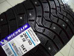 Michelin Latitude X-Ice North 2+. Зимние, шипованные, 2017 год, без износа, 4 шт