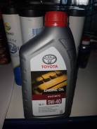 Toyota. Вязкость 5W-40, синтетическое