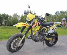 Suzuki DR-Z 400SM. 400 куб. см., исправен, птс, с пробегом
