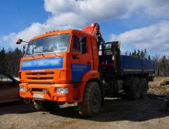 Palfinger PK 23500 Perfomance. КамАЗ-43118 с КМУ Palfinger PK 23500, 2 700 куб. см., 8 200 кг.