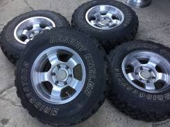 30/9.5R15LT Bridgestone M/T шипы, на литье. (15521R). 8.0x15 6x139.70 ET0 ЦО 110,0 мм.