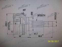 Шрус подвески. Toyota Matrix, ZZE132 Toyota Voltz, ZZE136 Toyota Corolla, ZZE132 Двигатель 1ZZFE