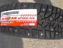 Bridgestone Blizzak Spike-02. Зимние, шипованные, без износа, 4 шт