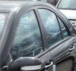 Стекло боковое. Mercedes-Benz C-Class, W203