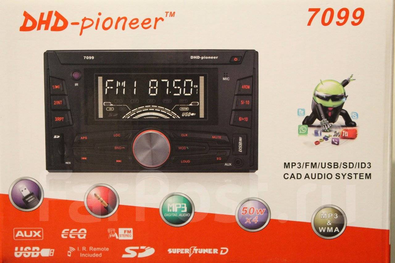 Инструкция для автомагнитолы pioneer avh p7650dvd