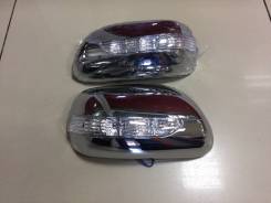 Накладка на зеркало. Toyota Corolla Fielder, NZE121G, NZE124G, ZZE122G, ZZE123G, ZZE124G Двигатели: 1NZFE, 1ZZFE, 2ZZGE
