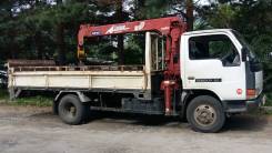 Грузовик с краном, борт 3т кран 2т +аппарель 750 руб/час