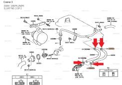 Заслонка дроссельная. Toyota: Alphard, Allion, Avalon, Gaia, Regius Ace, Town Ace, Ractis, Land Cruiser, Sequoia, Comfort, Altezza, Quick Delivery, Co...