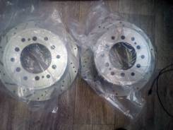 Диск тормозной. Toyota: Land Cruiser, FJ Cruiser, Hilux Surf, Land Cruiser Prado, Sequoia, 4Runner Lexus GX470, UZJ120 Двигатели: 1KDFTV, 1KZT, 1KZTE...