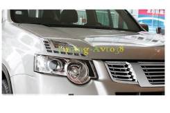 Накладка на фару. Nissan X-Trail, HNT32, HT32, NT32, T32 Двигатели: MR20DD, QR25DE, R9M