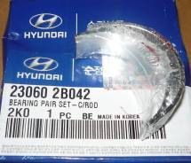 Вкладыши шатунные. Kia: Cerato, Carens, Shuma, K3, cee'd, Pride, Soul, Sportage, Rio, Venga, Forte Hyundai: Veloster, i40, Accent, ix35, Tucson...