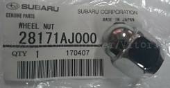 Гайка на колесо. Subaru: Rex, Forester, Leone, Legacy, Impreza, XV, Justy, Vivio, Domingo, Exiga, BRZ, Sambar Двигатели: EN05, EJ201, EJ202, EJ203, EJ...