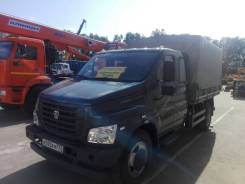 ГАЗ ГАЗон Next C42R33. ГАЗ Газон Next C42R33 Сдвоенная кабина Борт-тент 3,6 м 2015 г. в., 11 111 кг., 4x2