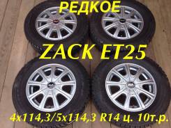 Zack. 5.5x14", 4x114.30, 5x114.30, ET25
