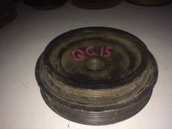 Шкив коленвала. Nissan: Wingroad, Bluebird Sylphy, AD, Almera, Sunny Двигатели: QG15DE, QG15DELEV